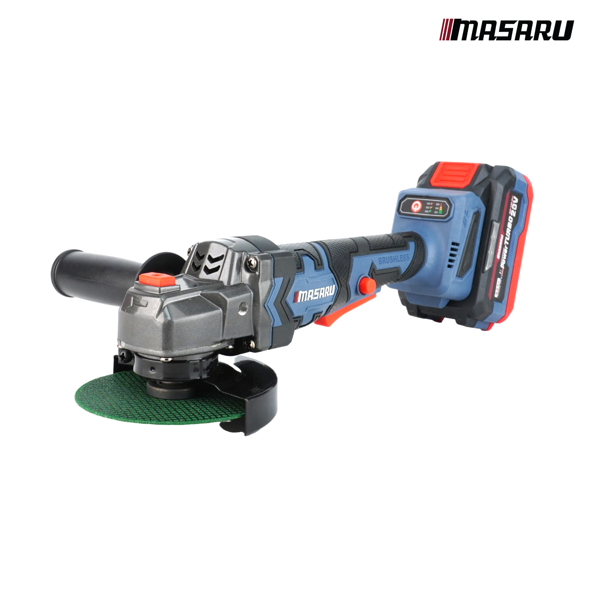 ชุดเซ็ตสว่านไขควงเจียรไร้สาย MASARU 20V รุ่น SCCG-105 (พร้อมแบตเตอรี่)